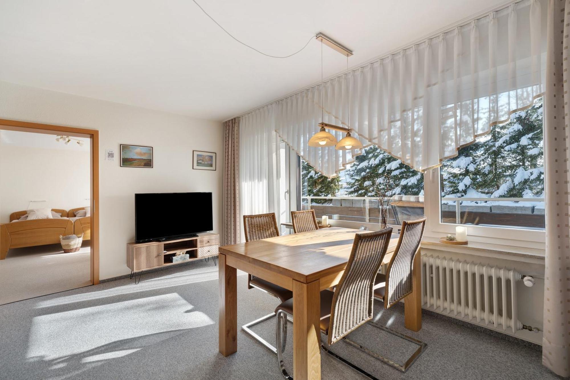 2 Zimmer Wohnung, Mit Sonnenterasse Schönwald Exterior foto